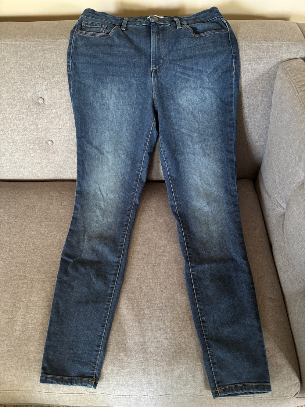 Jessica Simpson jeans women’s size 8 29 blue high rise skinny jeans Jean denim‎